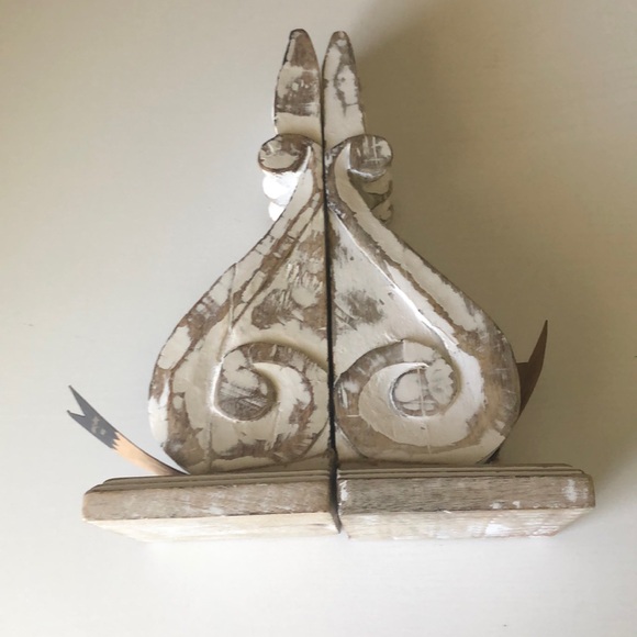 Casa Decor Home Design Concepts Wood Scroll Design (2 Piece) NWT - Picture 5 of 10